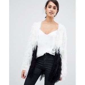 Girls on Film Shaggy Cardigan